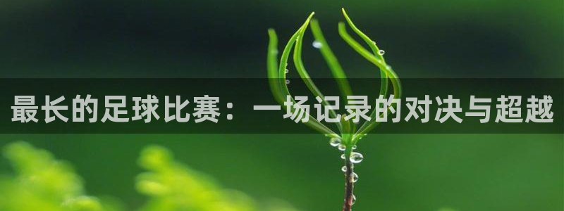 最长的足球比赛：一场记录的对决与超越