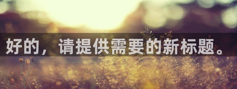 好的，请提供需要的新标题。