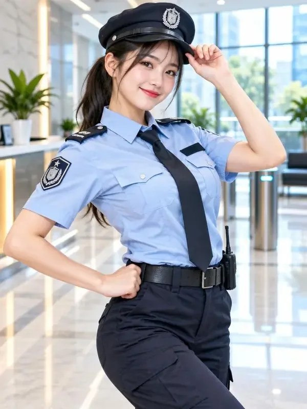 织女去应聘保安 短剧封面 织女去应聘保安 封面