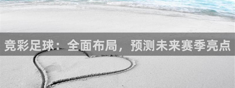 竞彩足球：全面布局，预测未来赛季亮点